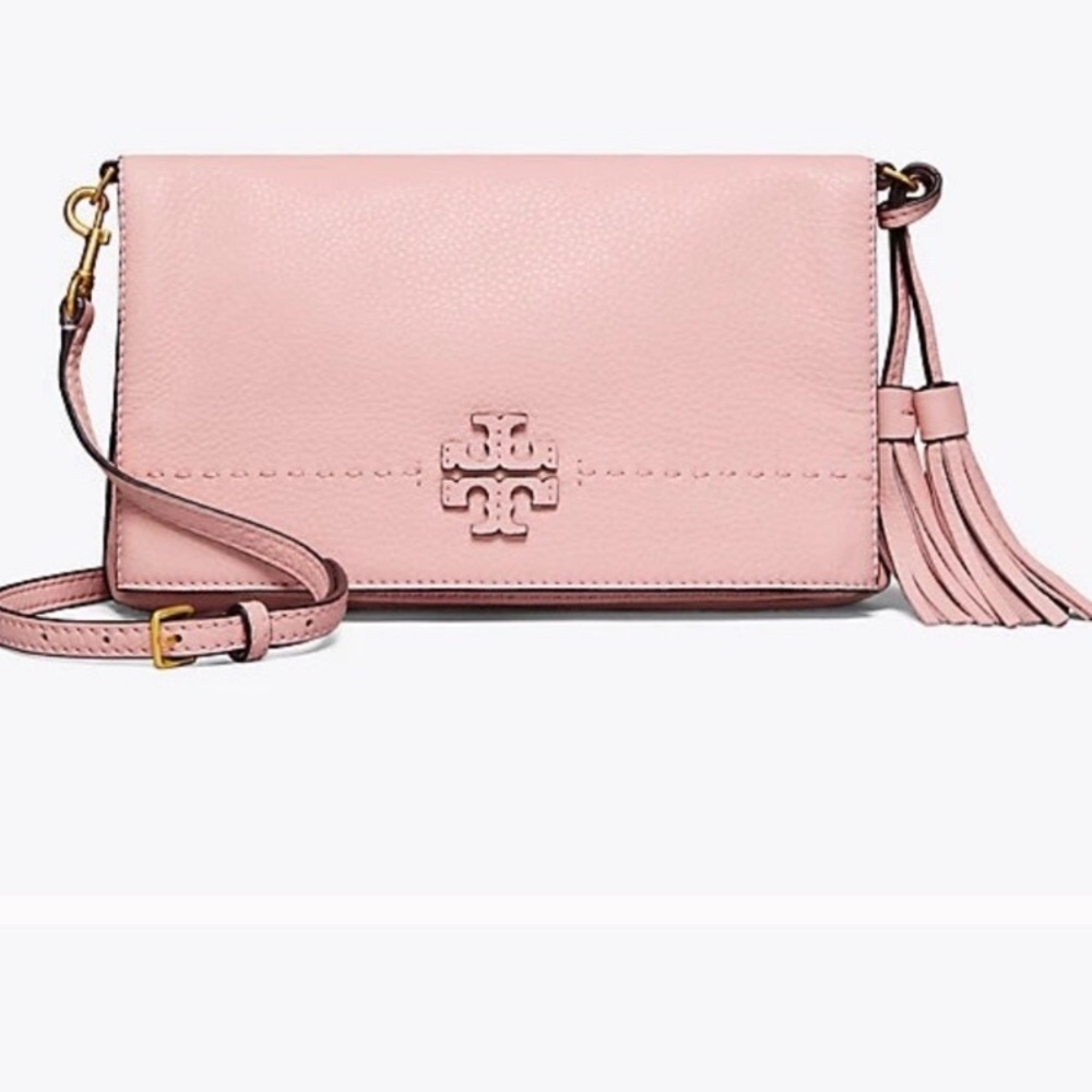 NWT Tory Burch McGraw crossbody bag pink HP💥 - Picture 4 of 6